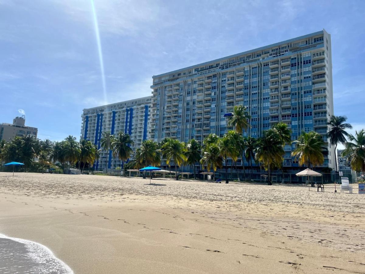 Isla Verde Frente A La Playa Y Piscina, Centrico Y Accesible San Juan Luaran gambar